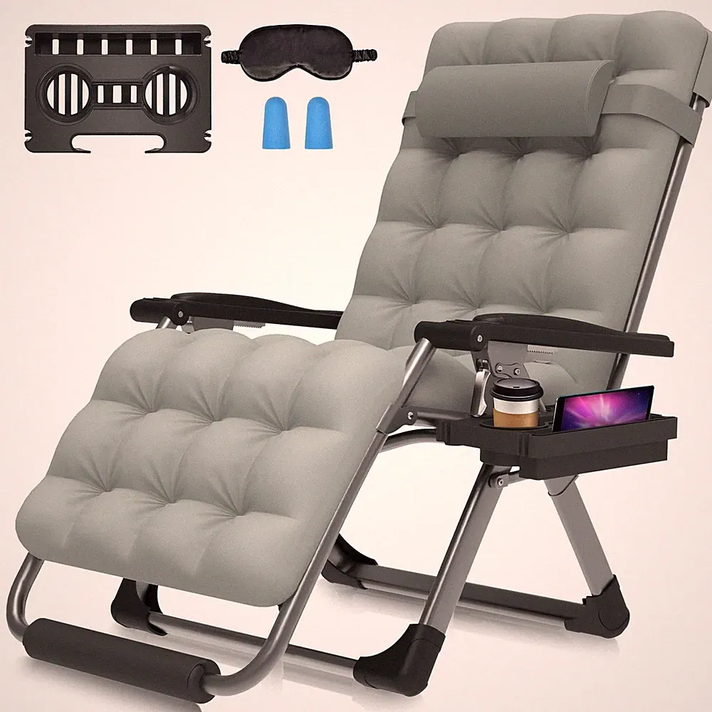 Recline Fully Supported - Suteck XL 29In Zero Gravity Chair